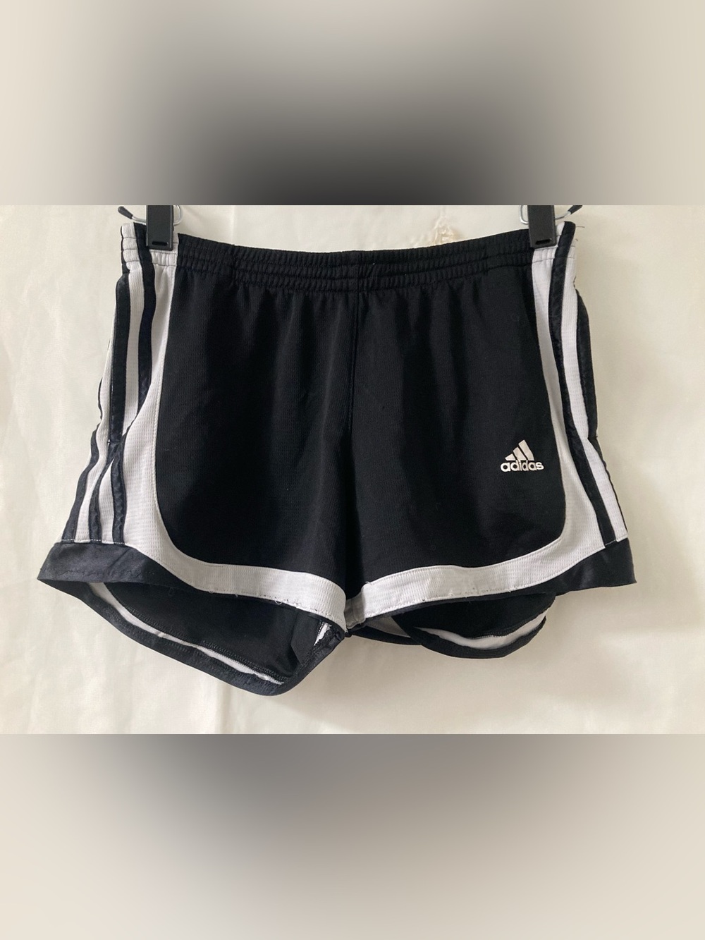 Adidas Black White Running Athletic Shorts Women’s XL